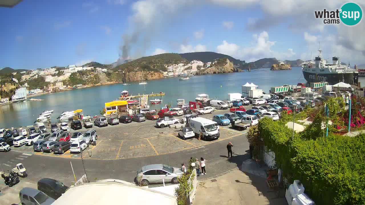 Webcam del puerto de Ponza – Isla de Ponza