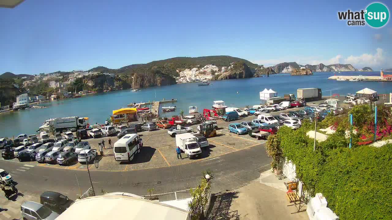 Insel Ponza Hafen webcam – Italien