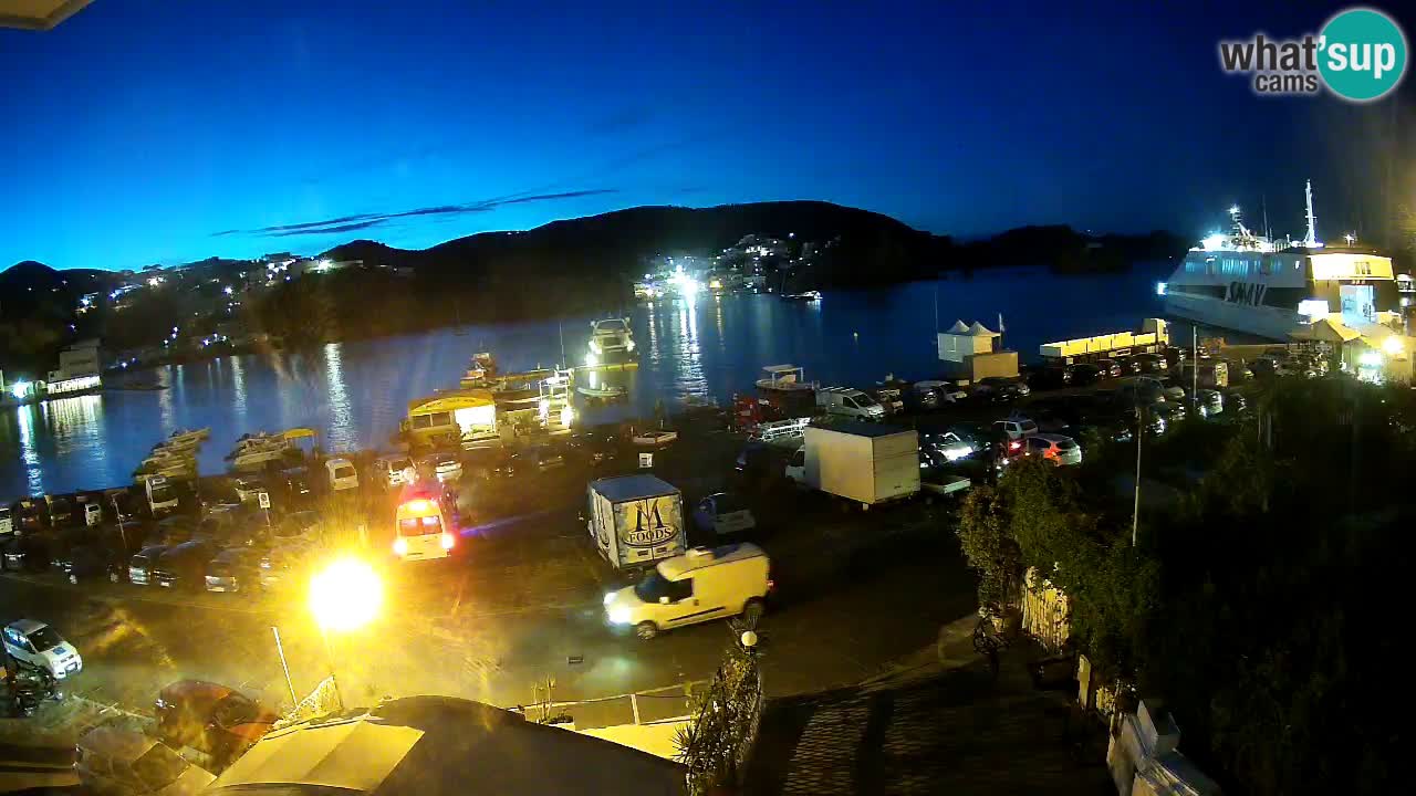 Webcam du port de Ponza – Île de Ponza