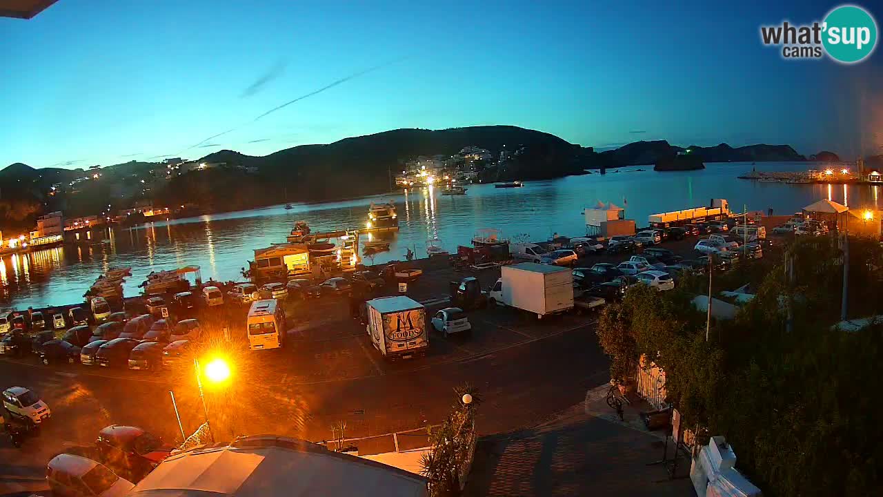 Ponza port webcam – Island of Ponza