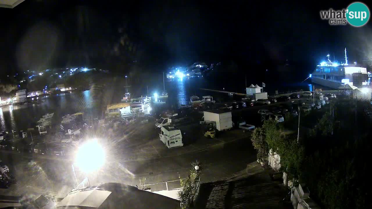 Insel Ponza Hafen webcam – Italien