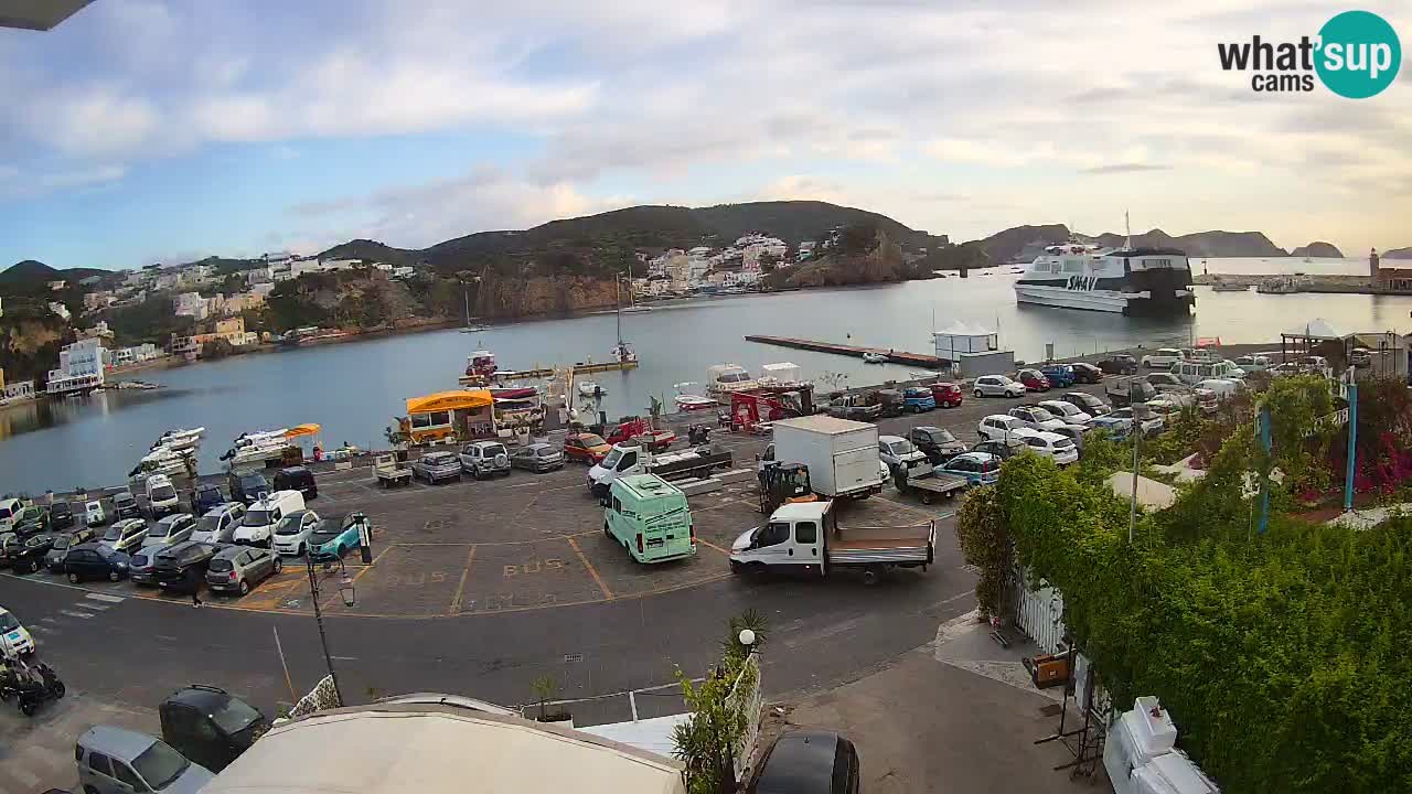 Web kamera luka Ponza – otok Ponza