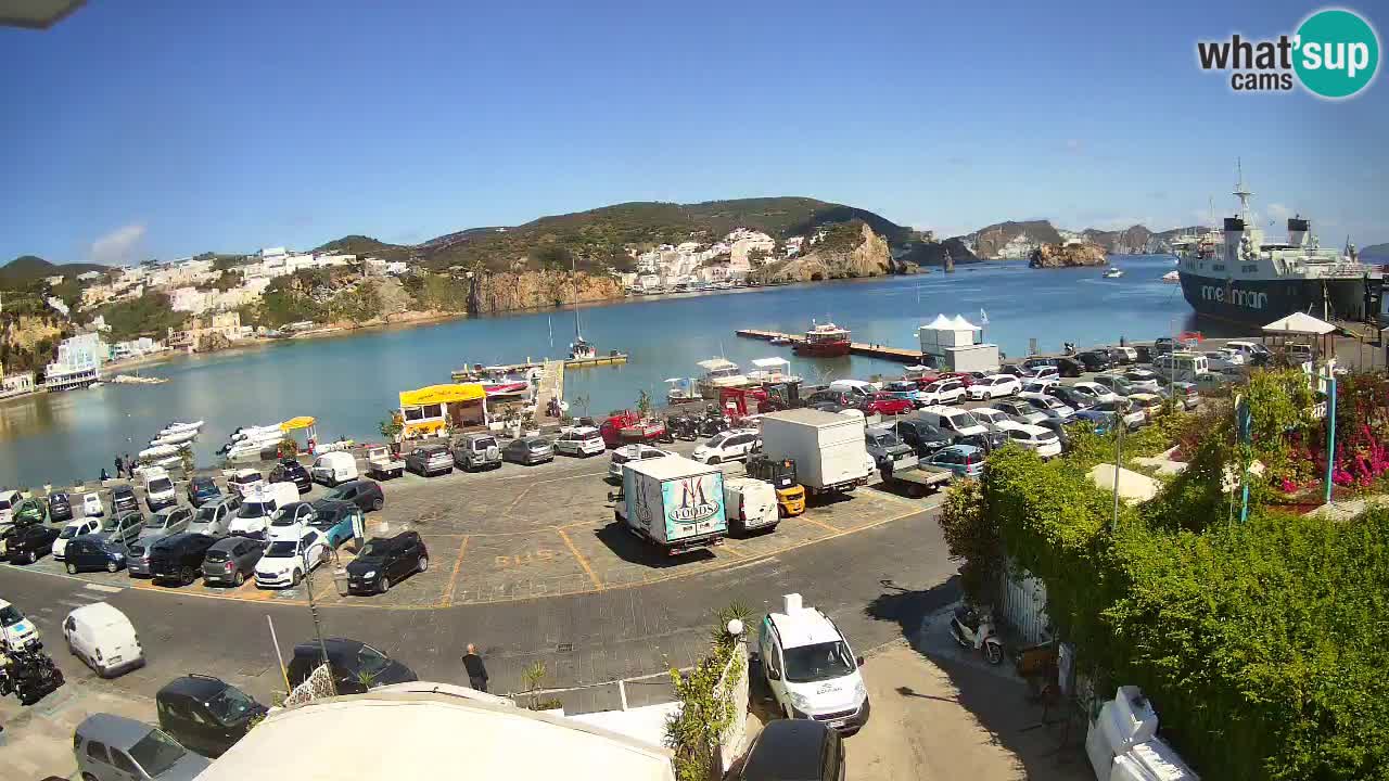 Ponza port webcam – Island of Ponza