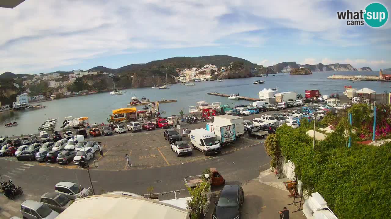 Ponza port webcam – Island of Ponza