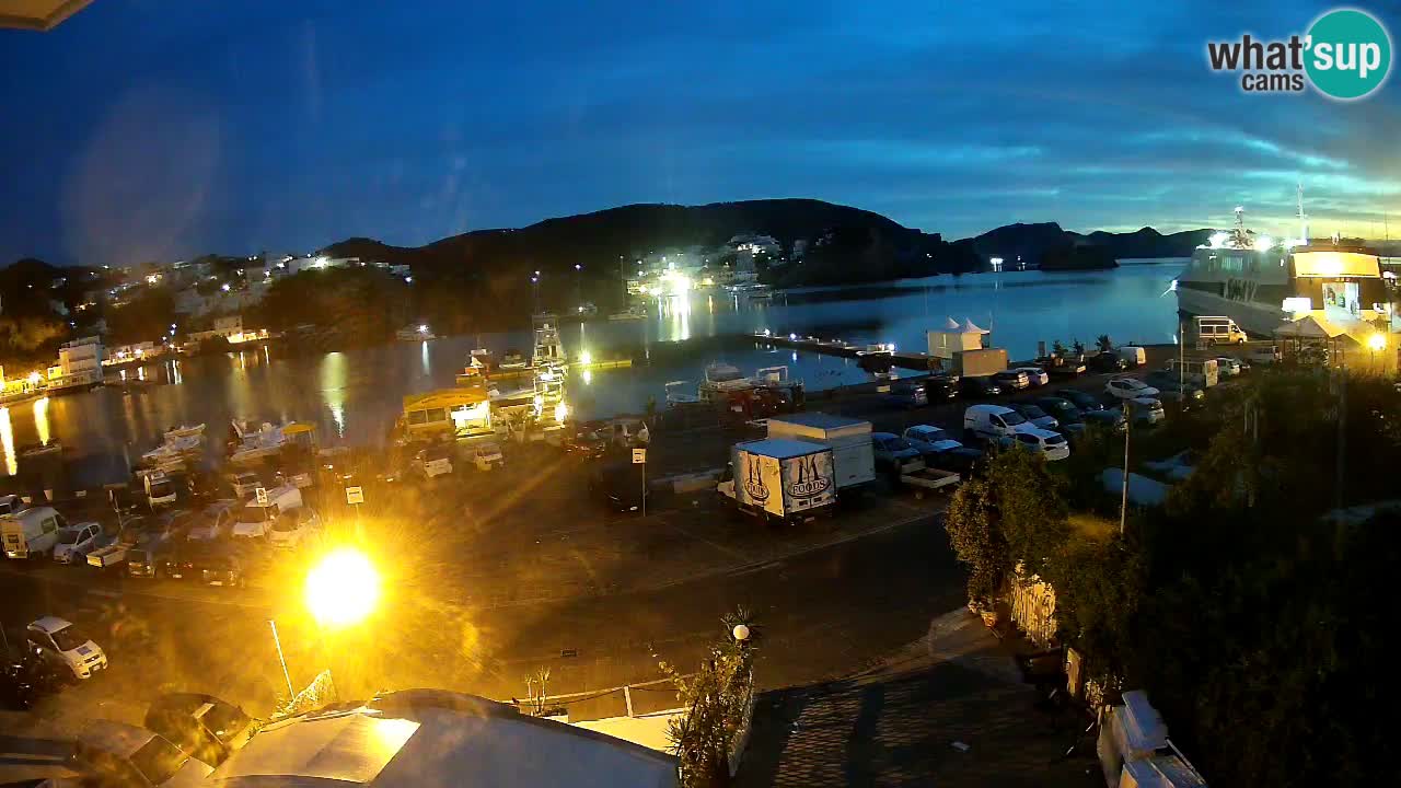 Webcam du port de Ponza – Île de Ponza