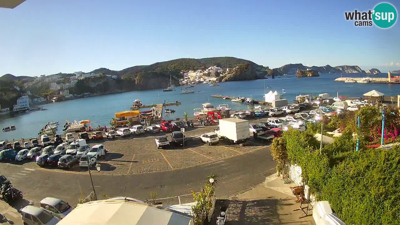 Ponza port webcam – Island of Ponza