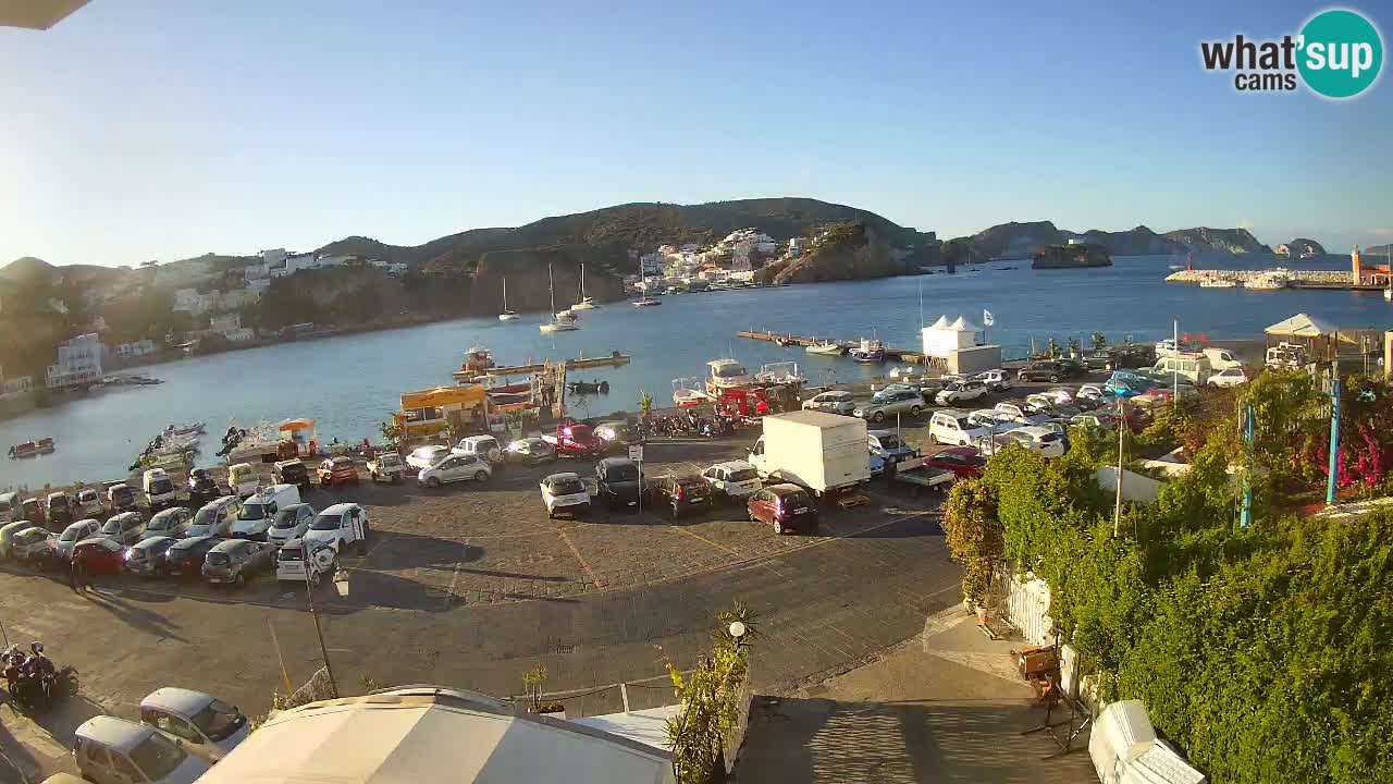 Webcam du port de Ponza – Île de Ponza
