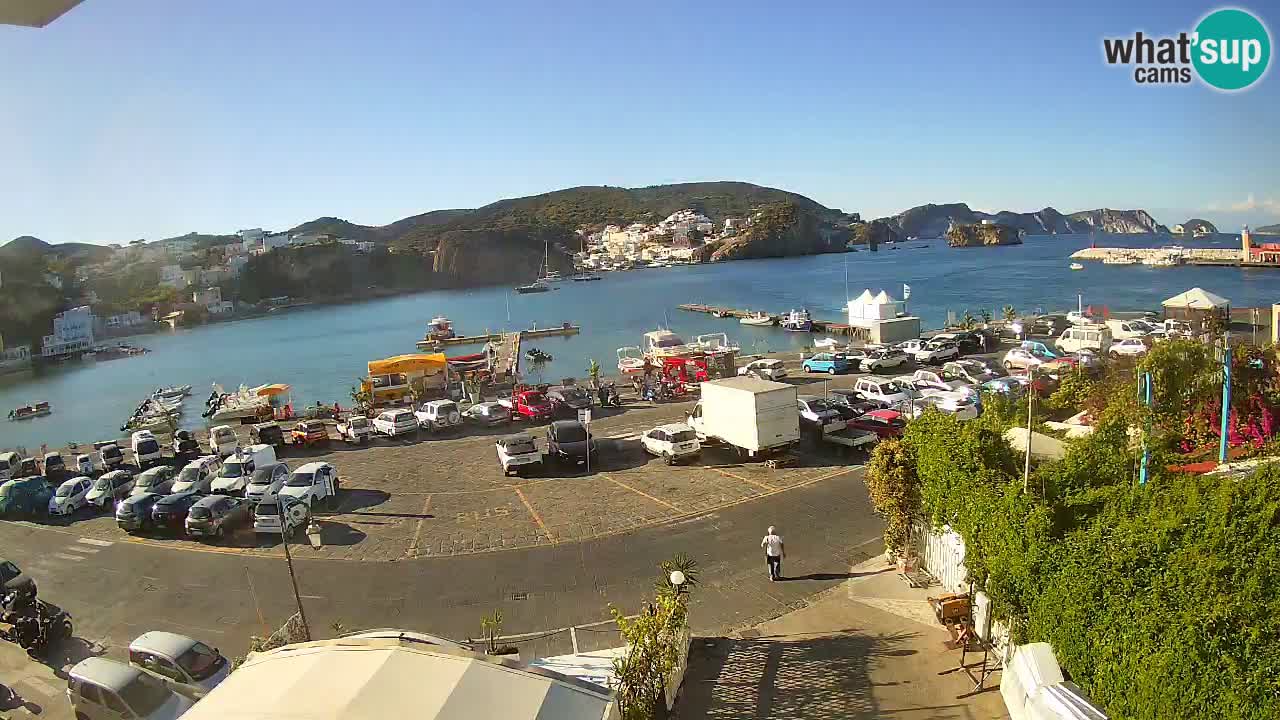 Ponza port webcam – Island of Ponza