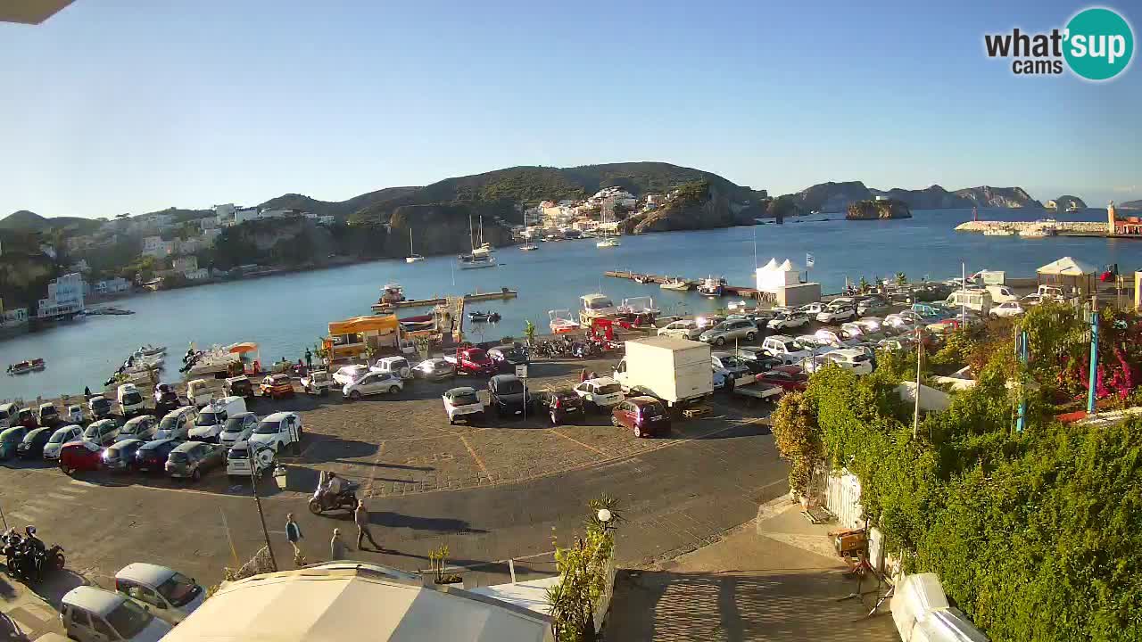 Ponza port webcam – Island of Ponza
