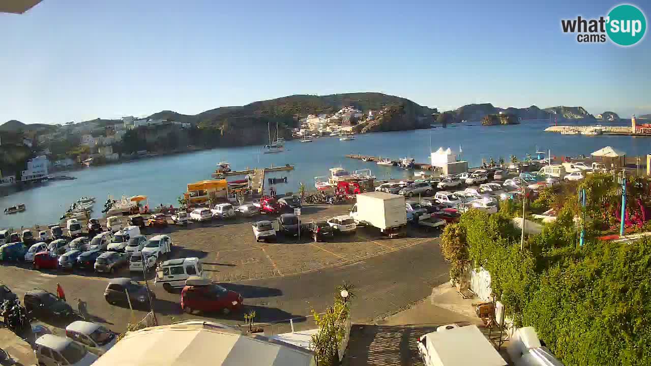Ponza port webcam – Island of Ponza
