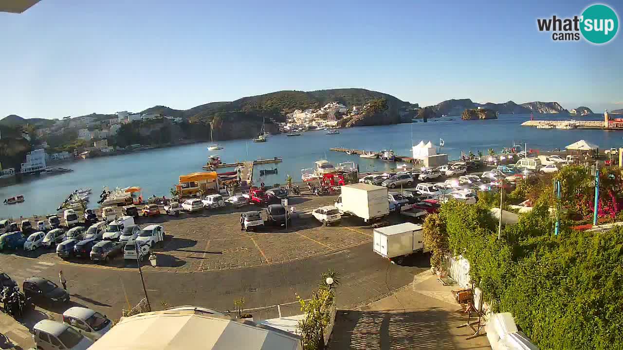 Webcam del puerto de Ponza – Isla de Ponza