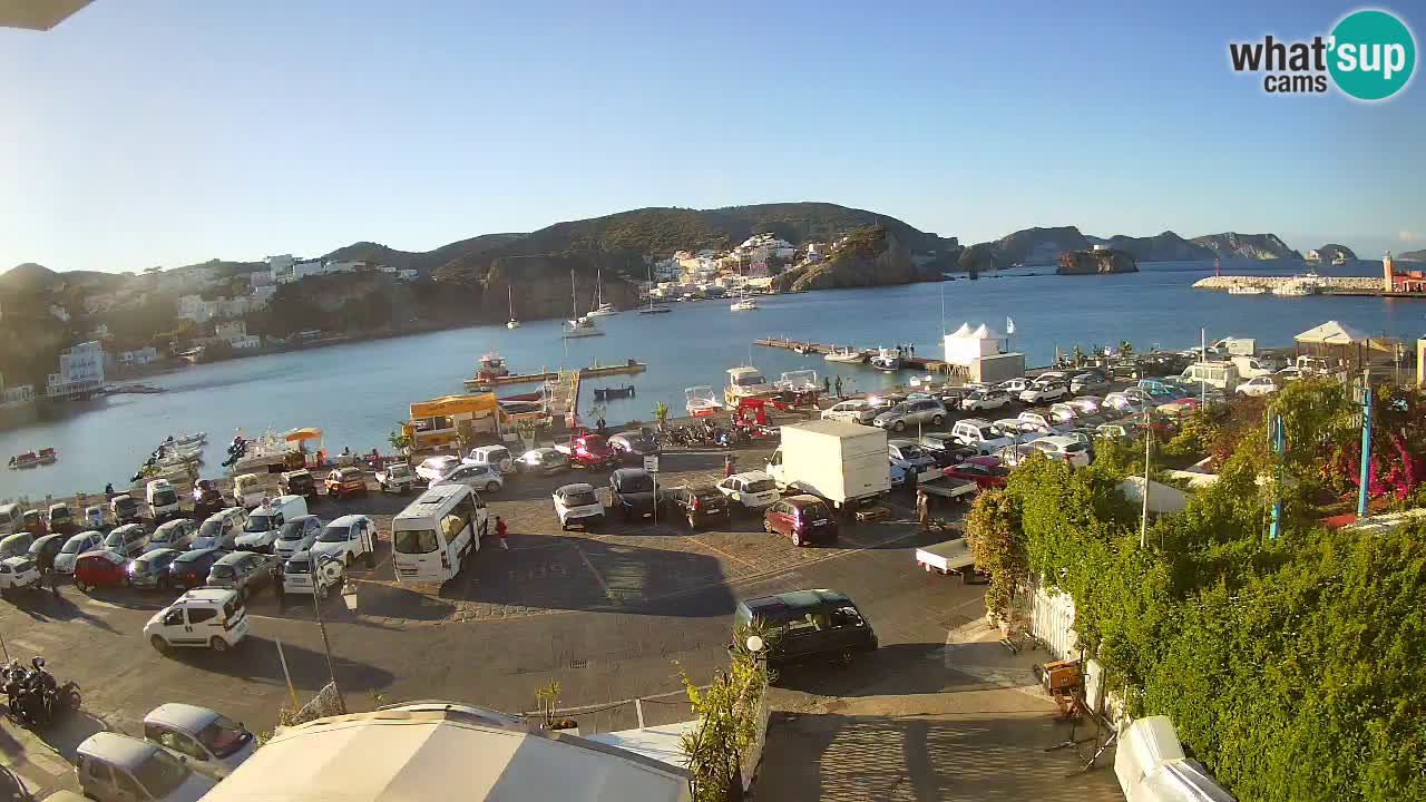Ponza port webcam – Island of Ponza