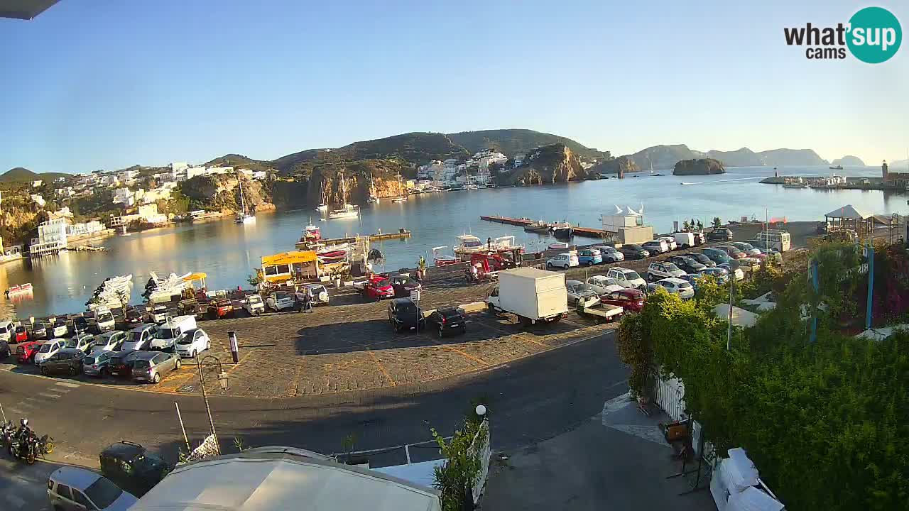 Ponza port webcam – Island of Ponza