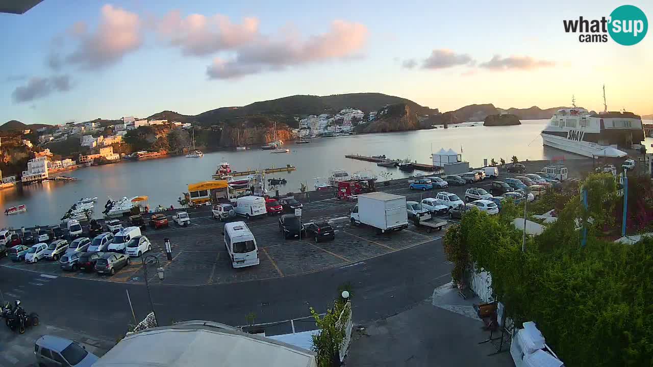 Ponza port webcam – Island of Ponza