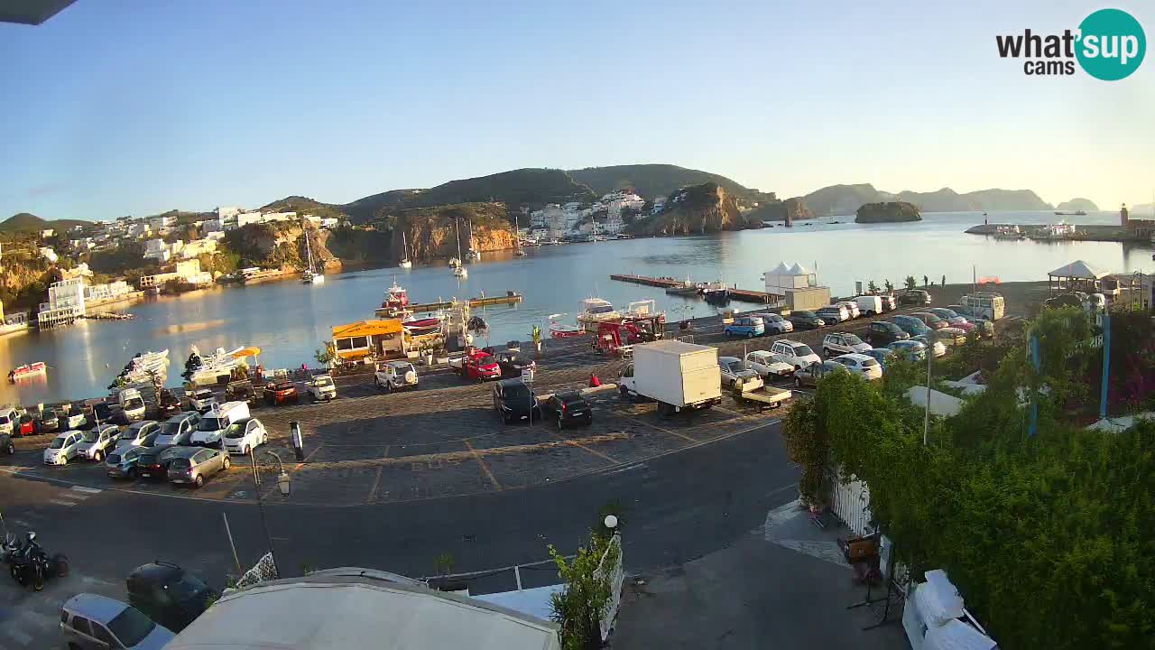 Webcam du port de Ponza – Île de Ponza