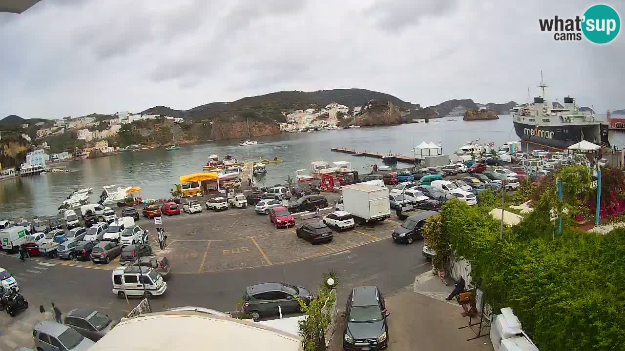 Ponza port webcam – Island of Ponza