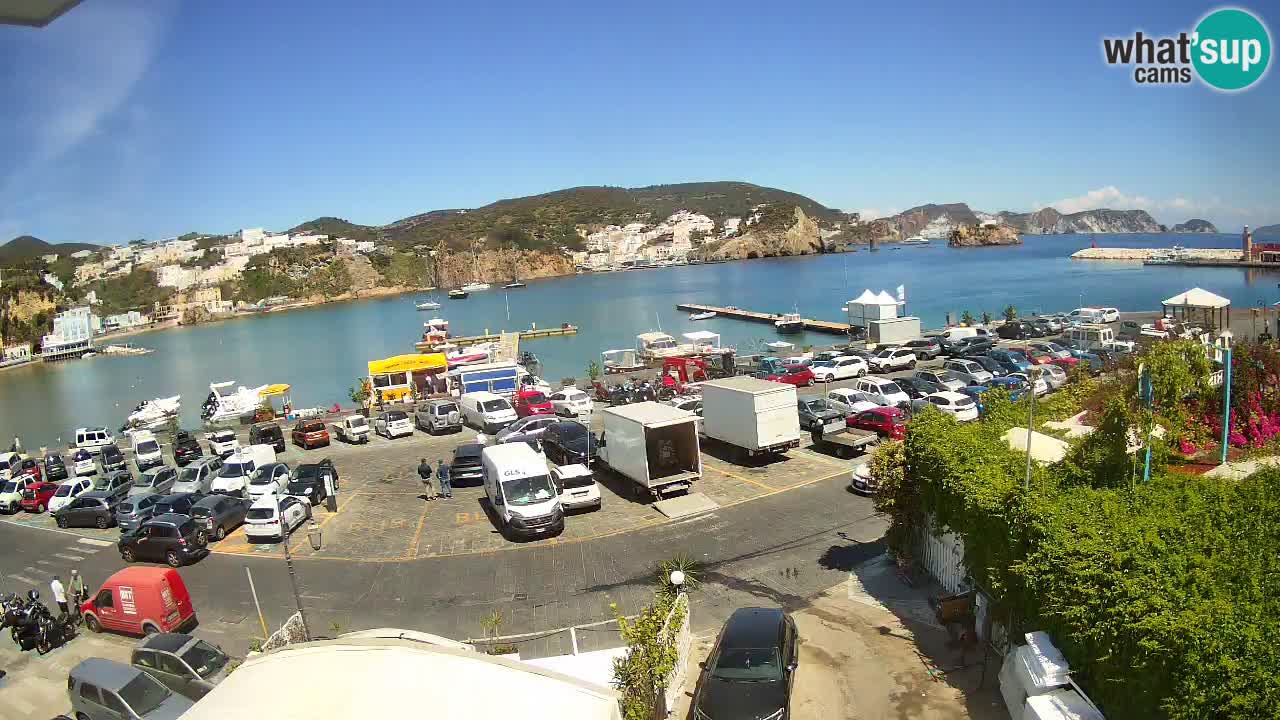 Ponza port webcam – Island of Ponza