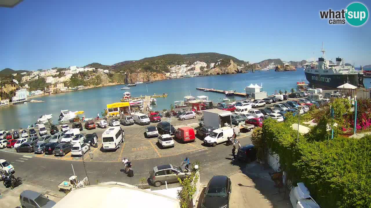 Ponza port webcam – Island of Ponza