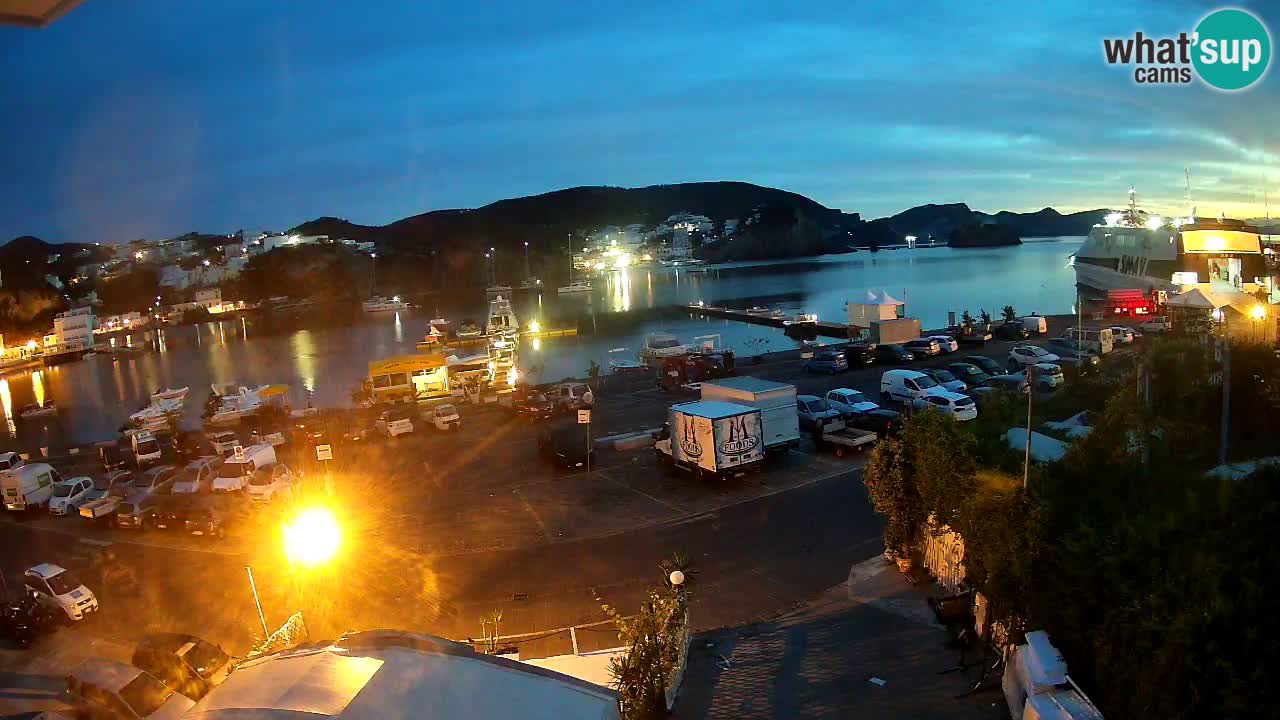 Webcam del puerto de Ponza – Isla de Ponza
