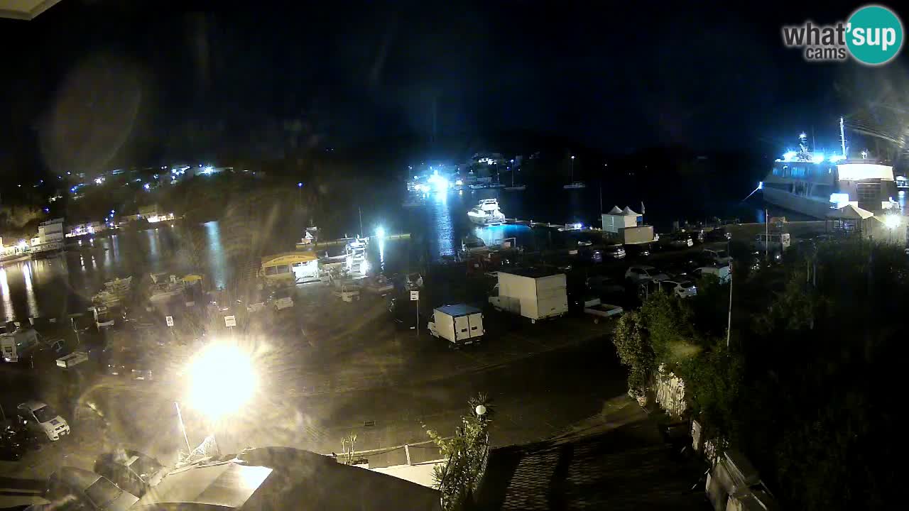 Insel Ponza Hafen webcam – Italien