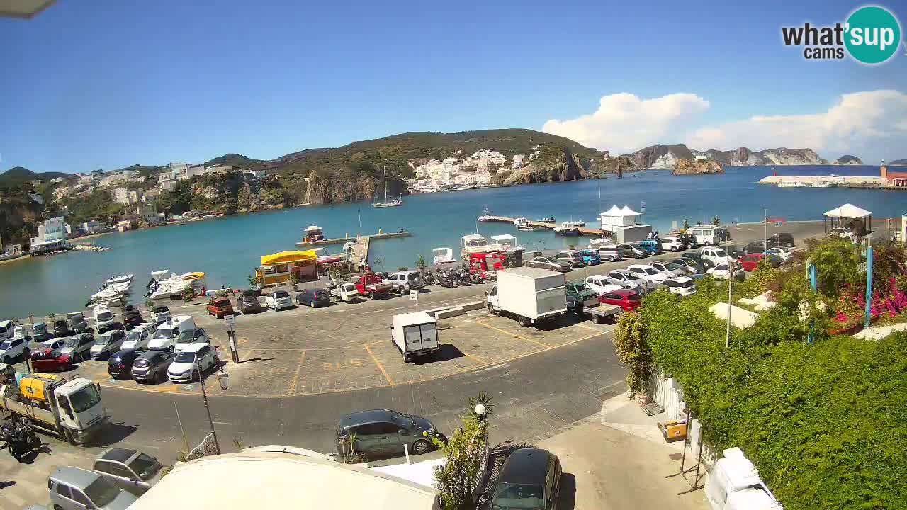 Ponza port webcam – Island of Ponza