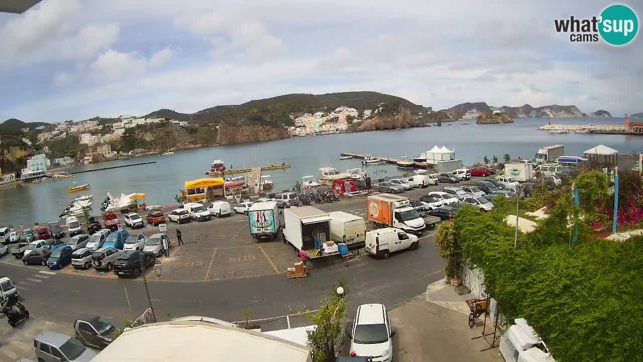 Ponza port webcam – Island of Ponza