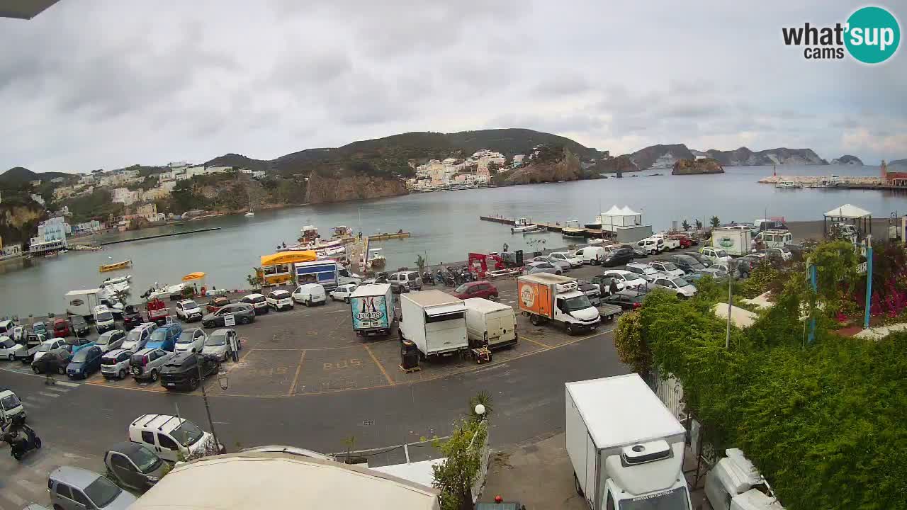 Insel Ponza Hafen webcam – Italien
