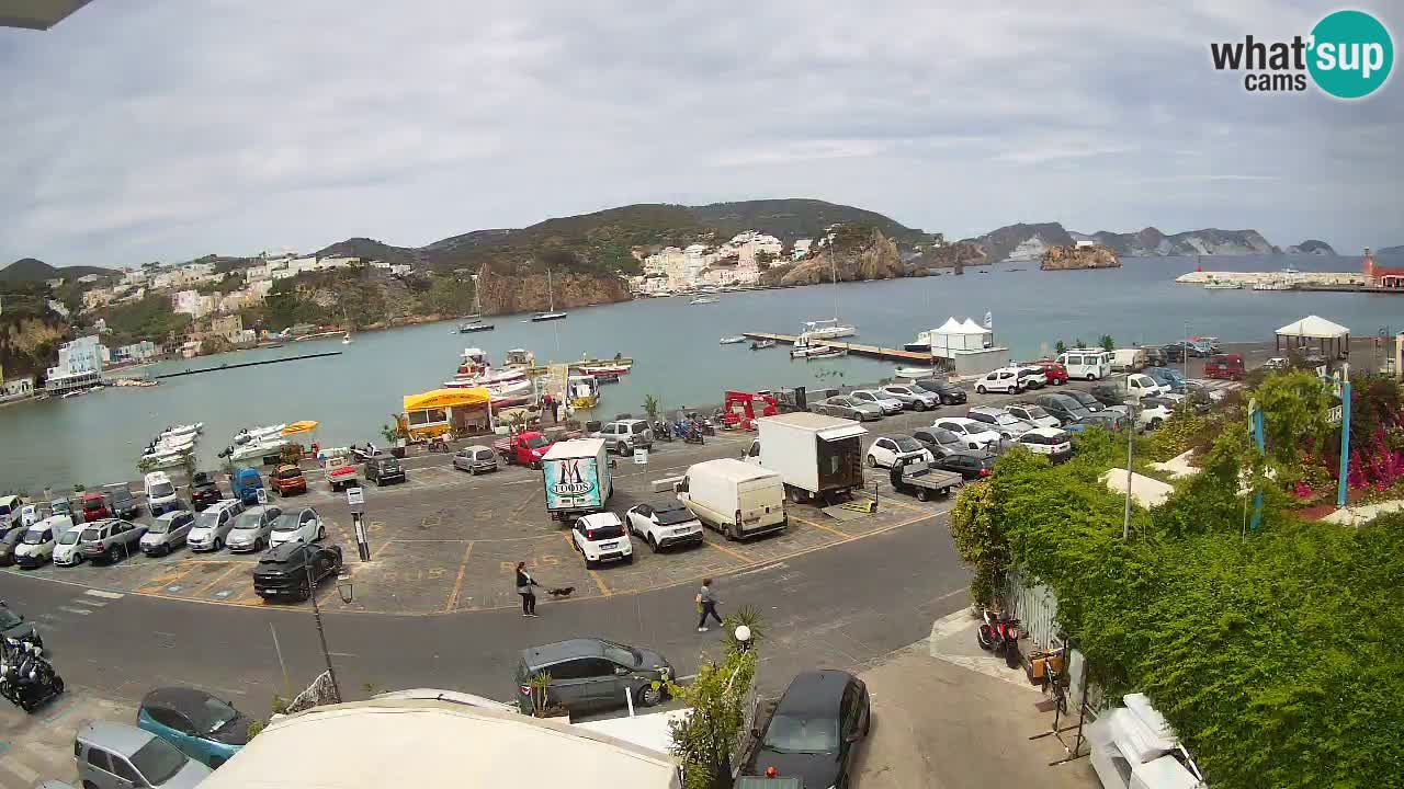 Webcam du port de Ponza – Île de Ponza