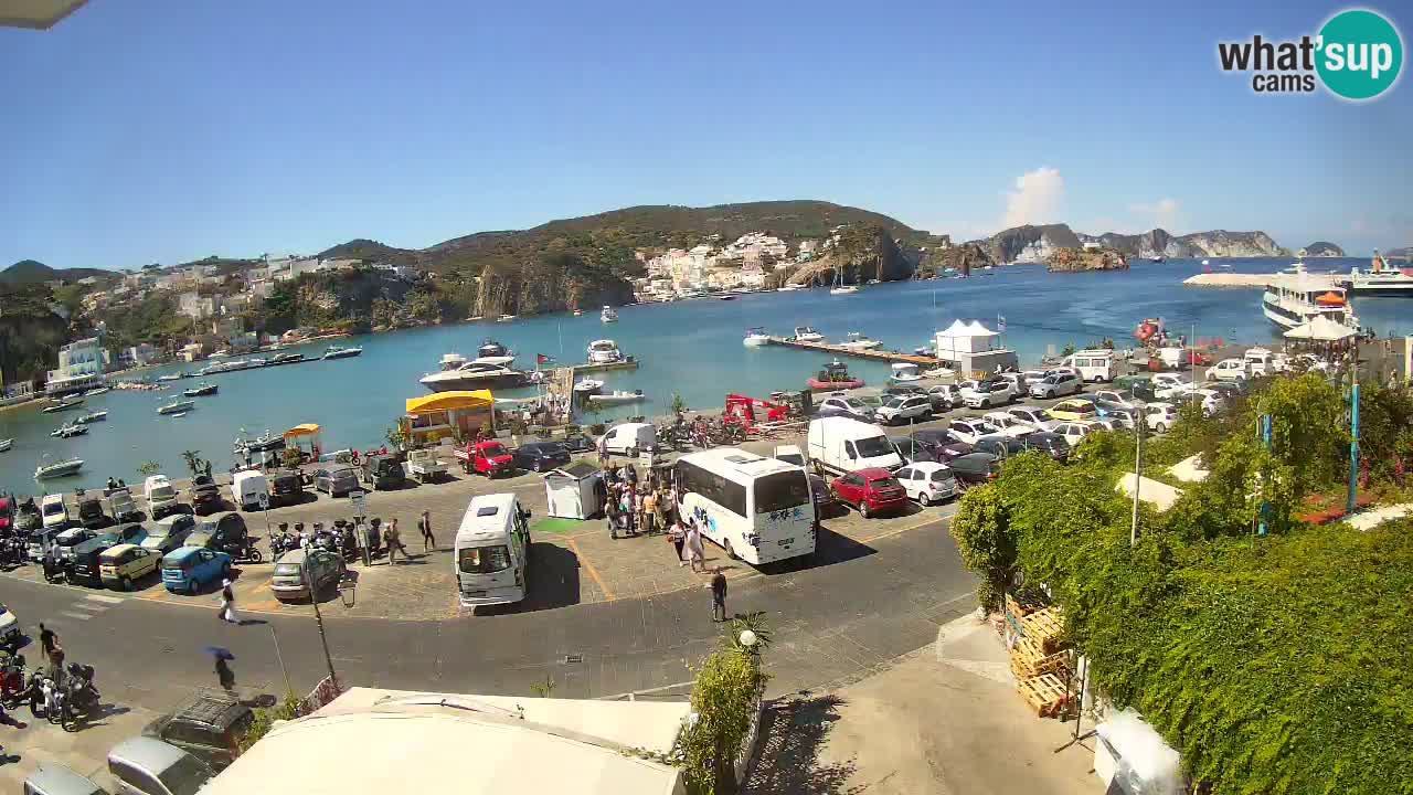 Ponza port webcam – Island of Ponza