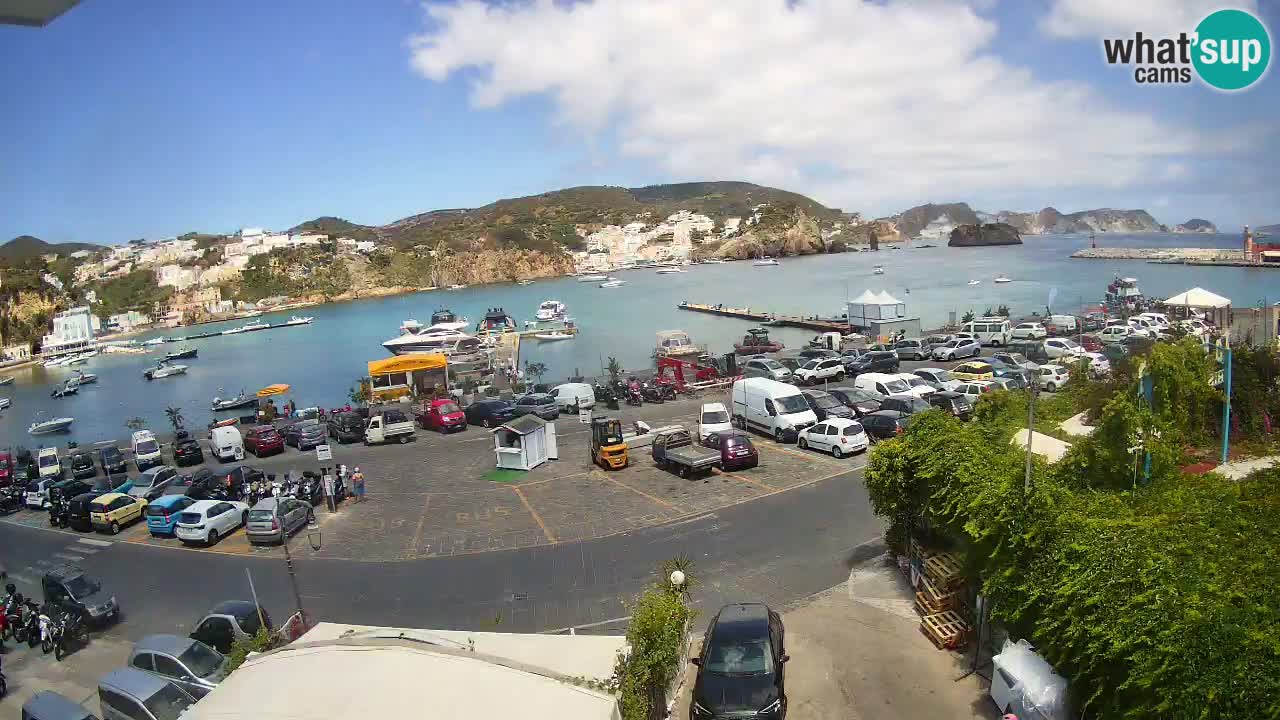 Ponza port webcam – Island of Ponza