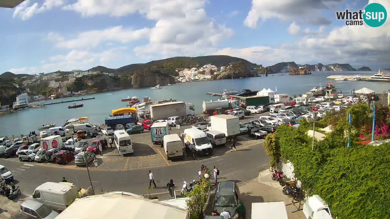 Ponza port webcam – Island of Ponza