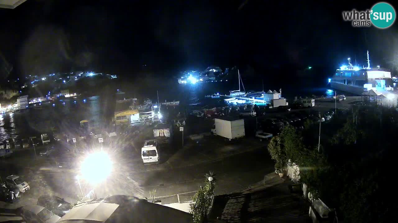 Insel Ponza Hafen webcam – Italien