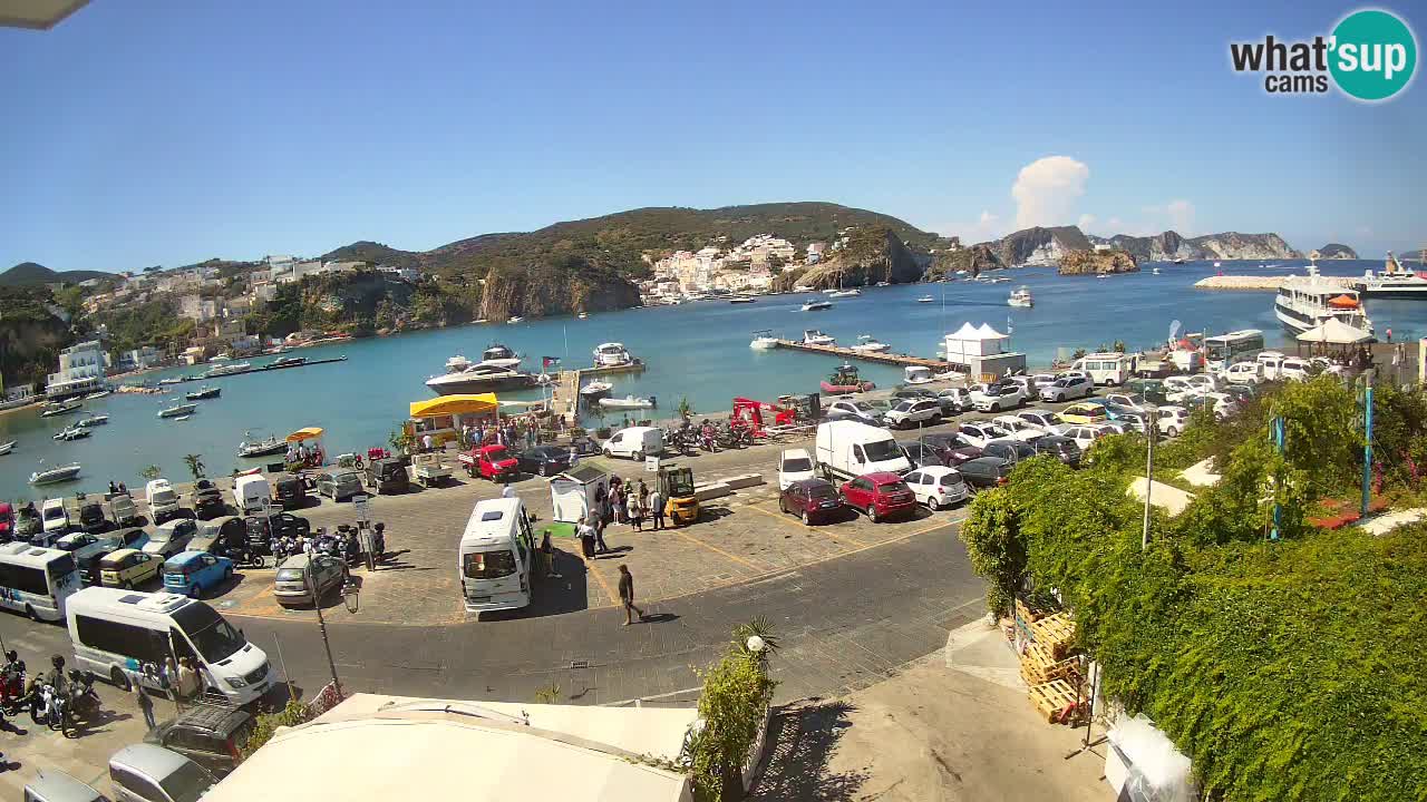 Ponza port webcam – Island of Ponza