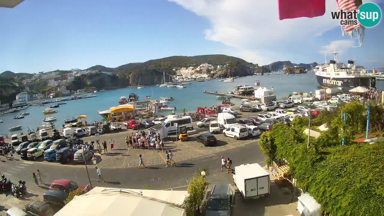Ponza port webcam – Island of Ponza
