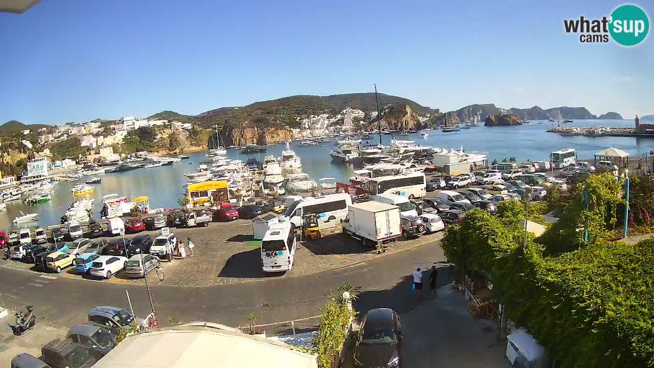 Ponza port webcam – Island of Ponza