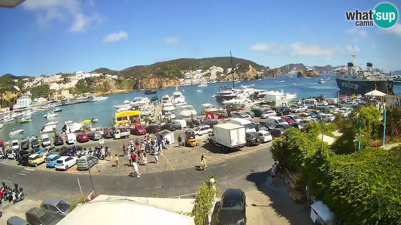 Ponza port webcam – Island of Ponza
