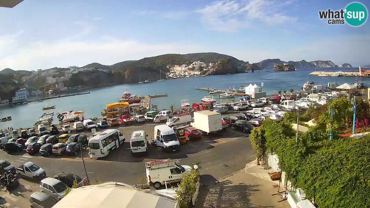 Ponza port webcam – Island of Ponza