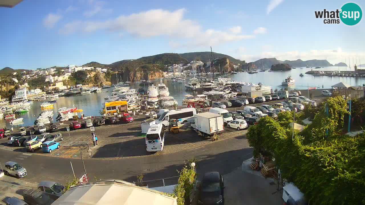 Webcam del puerto de Ponza – Isla de Ponza