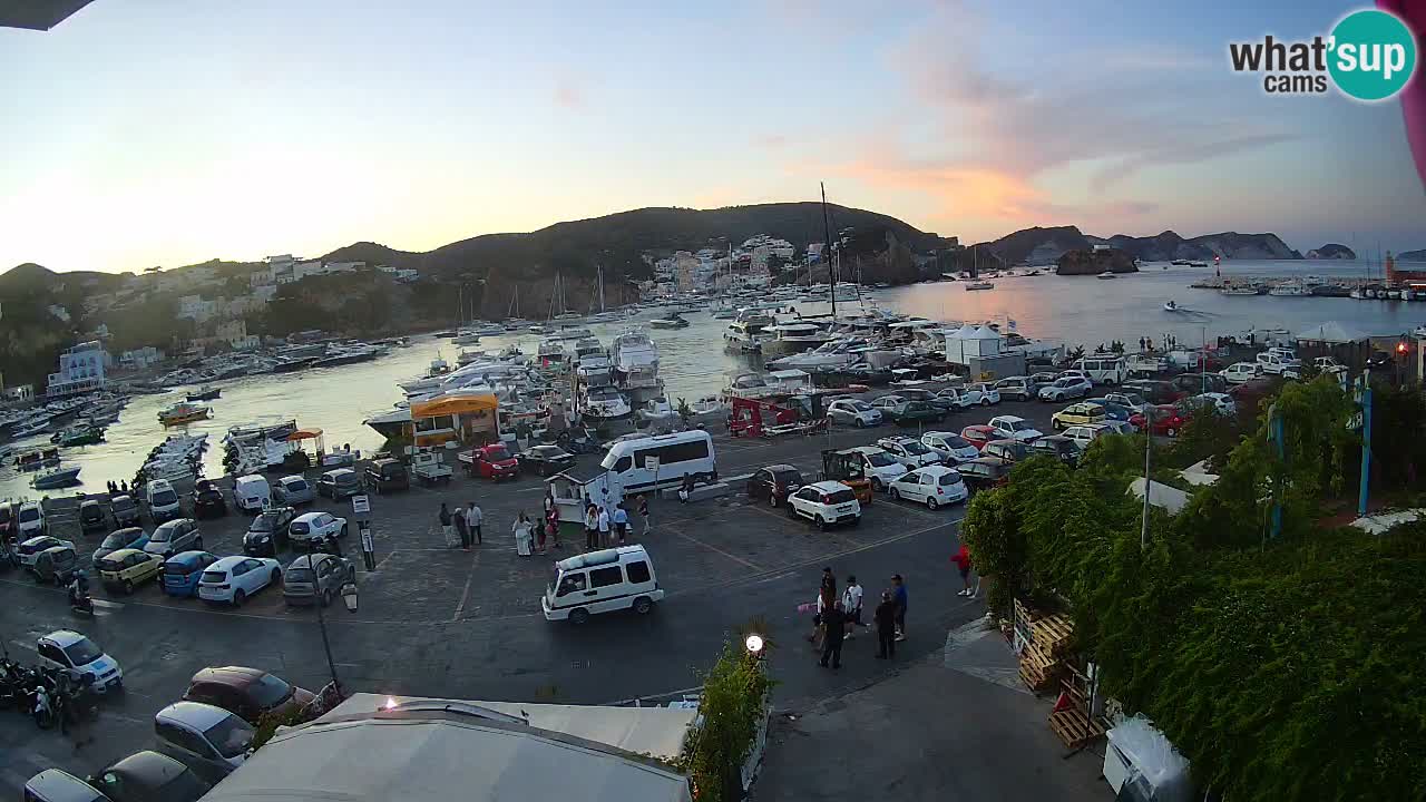 Ponza port webcam – Island of Ponza