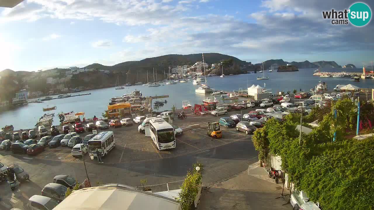 Web kamera luka Ponza – otok Ponza