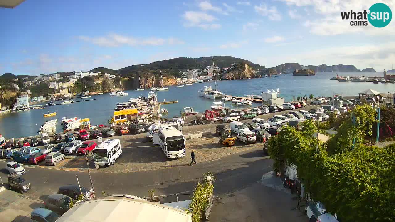 Webcam del puerto de Ponza – Isla de Ponza
