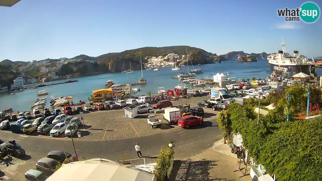Webcam du port de Ponza – Île de Ponza