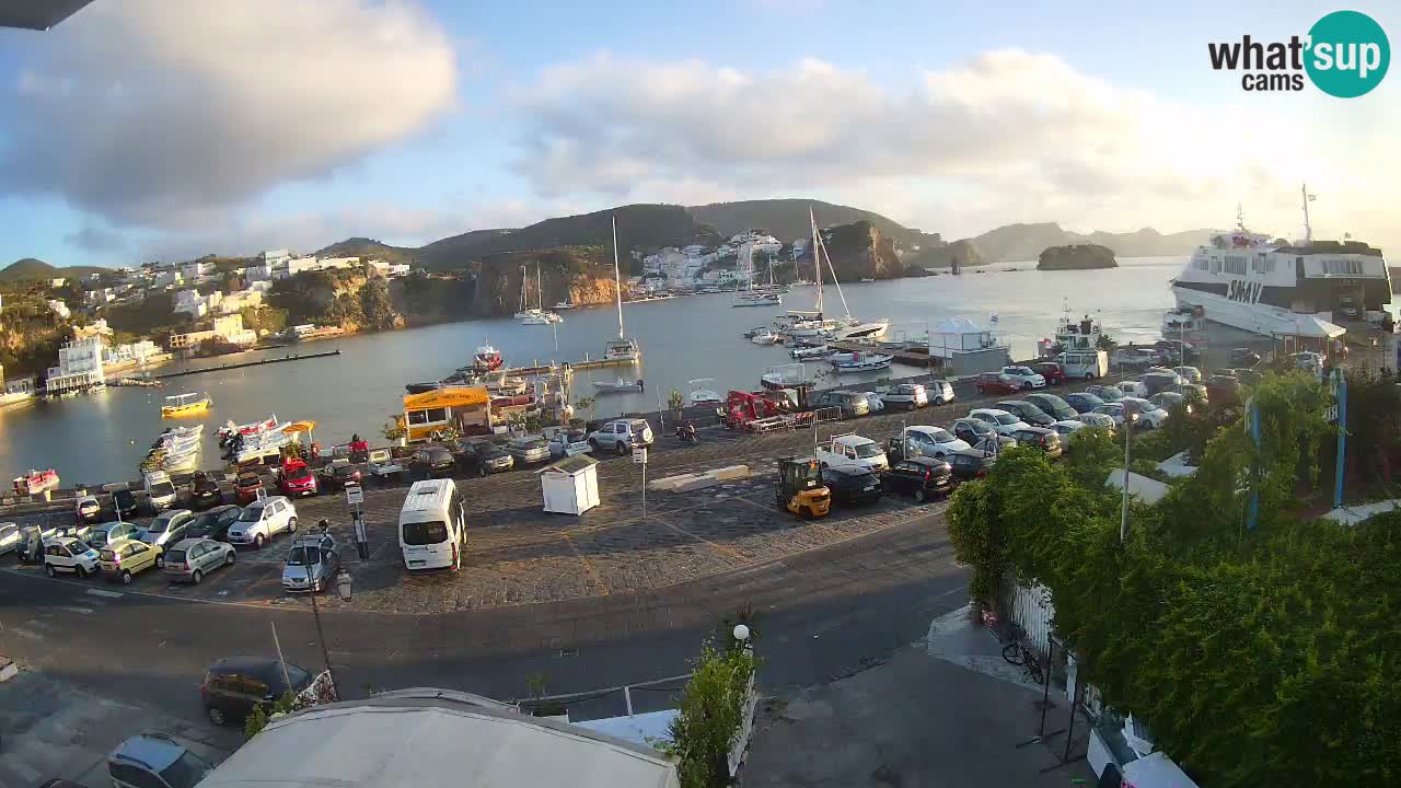 Webcam del puerto de Ponza – Isla de Ponza