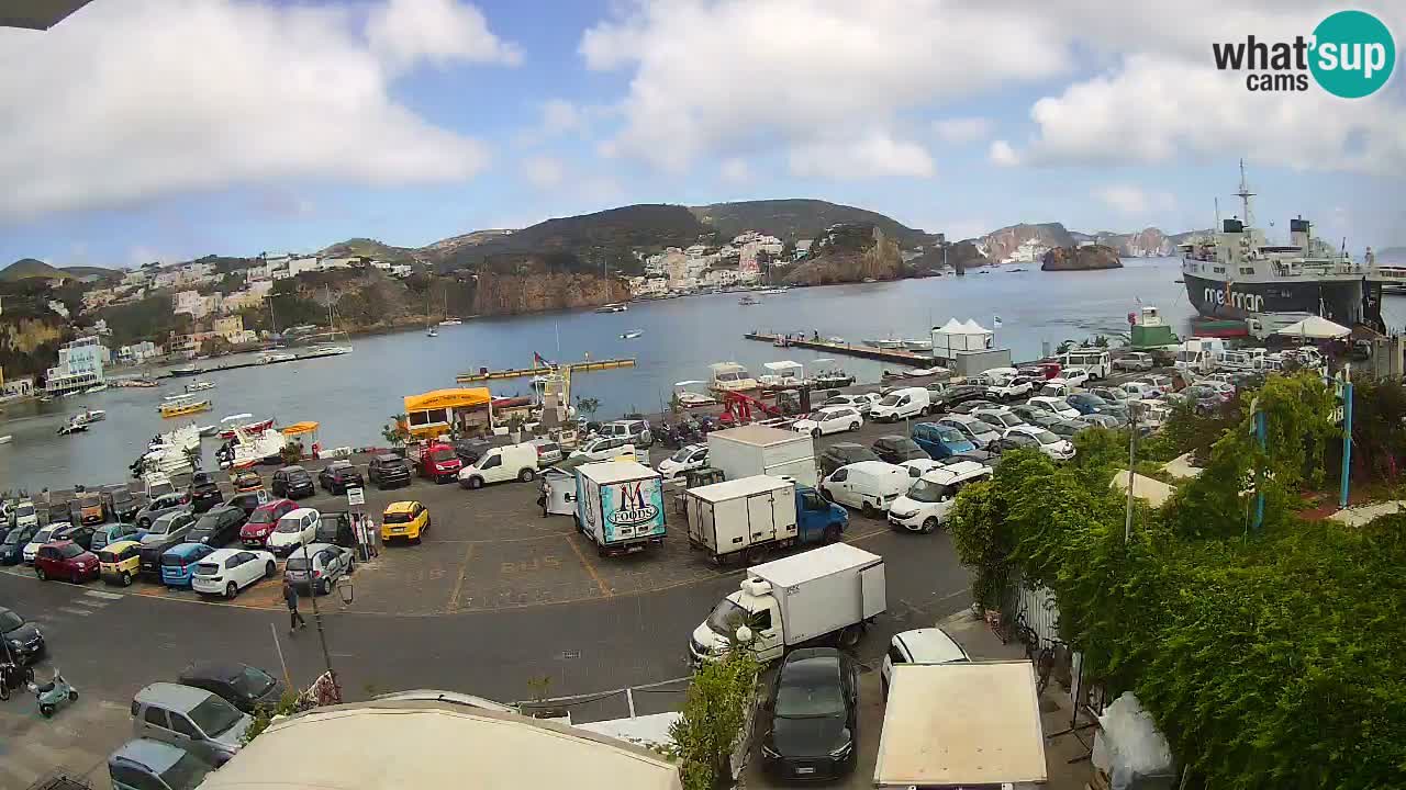 Web kamera luka Ponza – otok Ponza