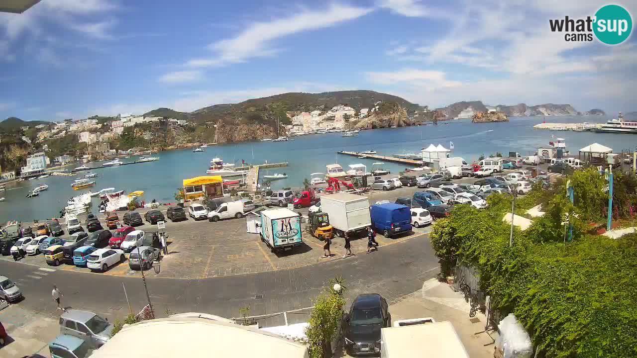 Web kamera luka Ponza – otok Ponza