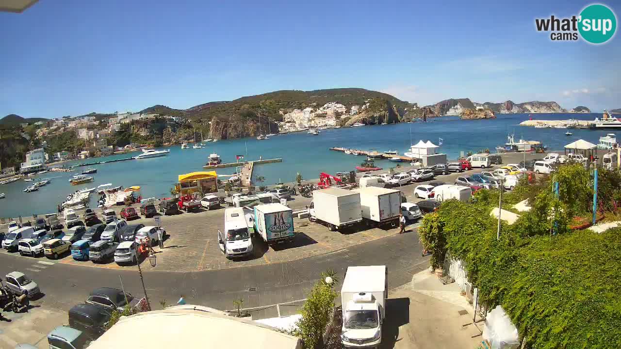 Webcam du port de Ponza – Île de Ponza