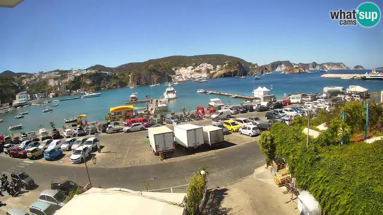 Webcam du port de Ponza – Île de Ponza