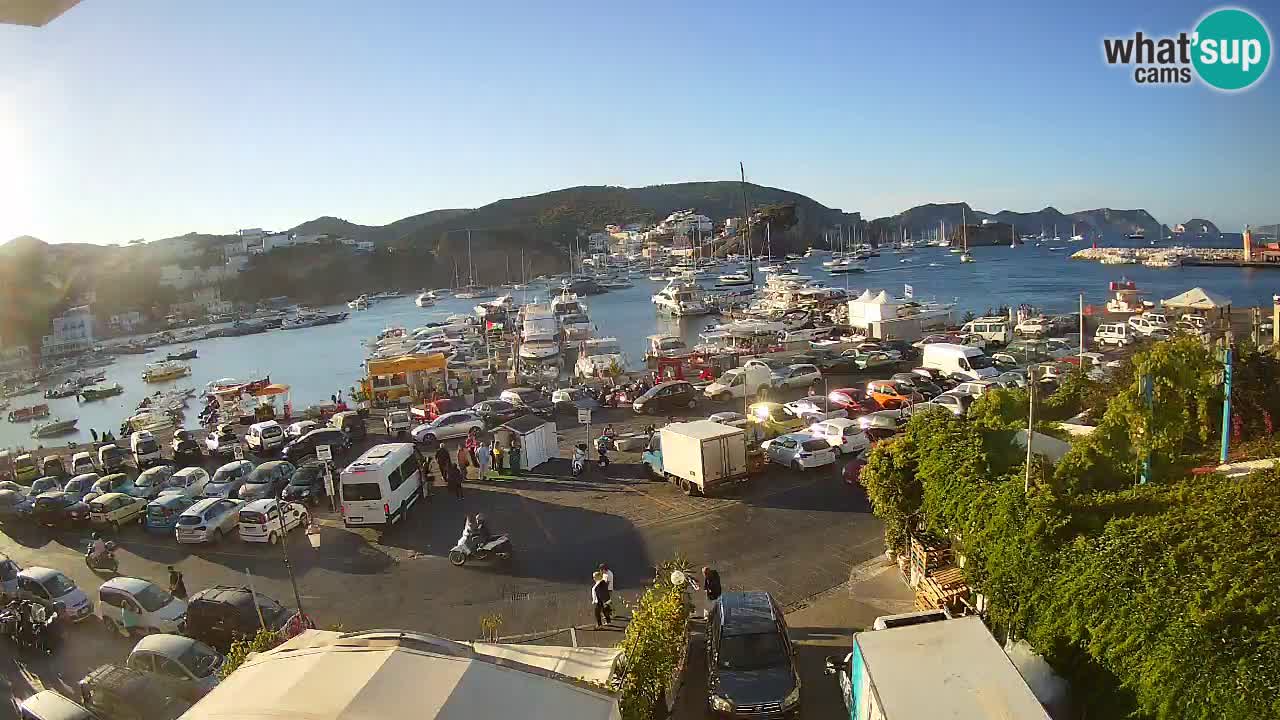 Webcam du port de Ponza – Île de Ponza