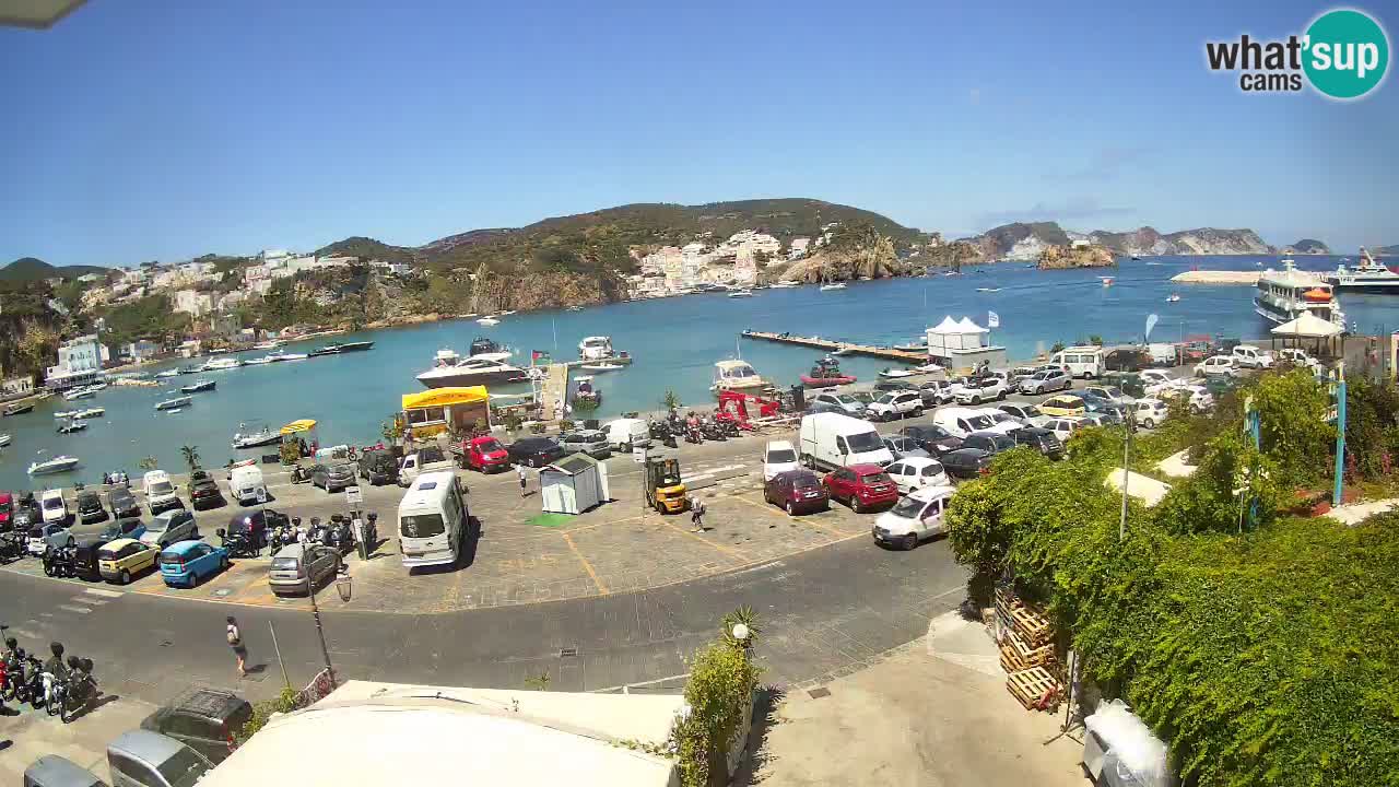 Webcam del puerto de Ponza – Isla de Ponza