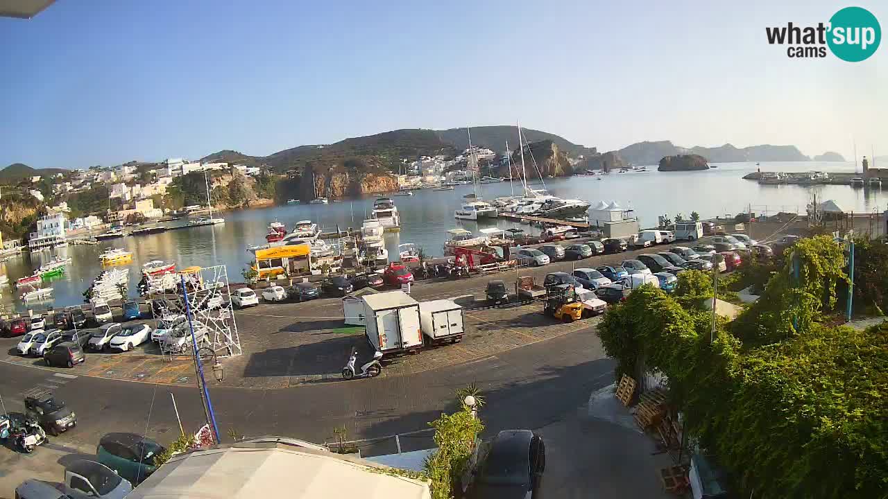 Webcam du port de Ponza – Île de Ponza